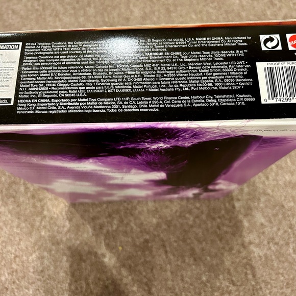 Barbie Gone with the Wind NIB Scarlett O’Hara doll.Hollywood Legends collection - Picture 9 of 13